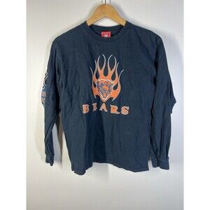 Chicago Bears NFL Football Long Sleeve T-Shirt Vintage 90s, Size M